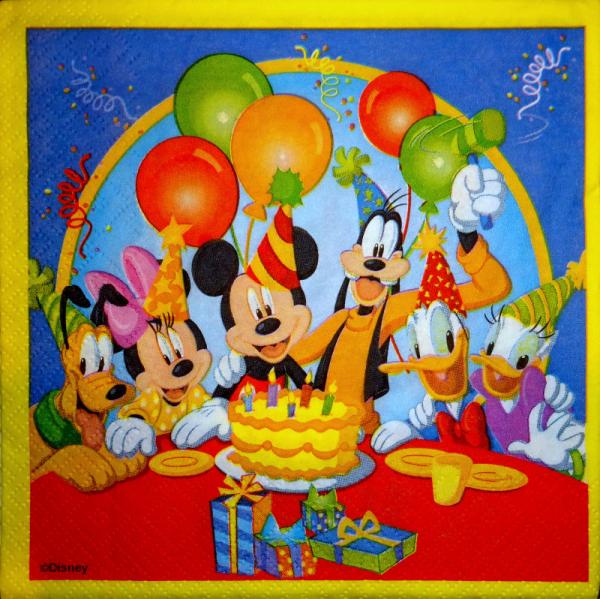 009 Mickey Mouse - 2-ply (0799) - Disney